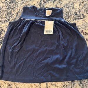 TBBC Chic Navy Sleeveless Top NWT